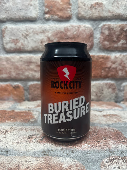 Rock City Buried Treasure Double Stout – 33 cl