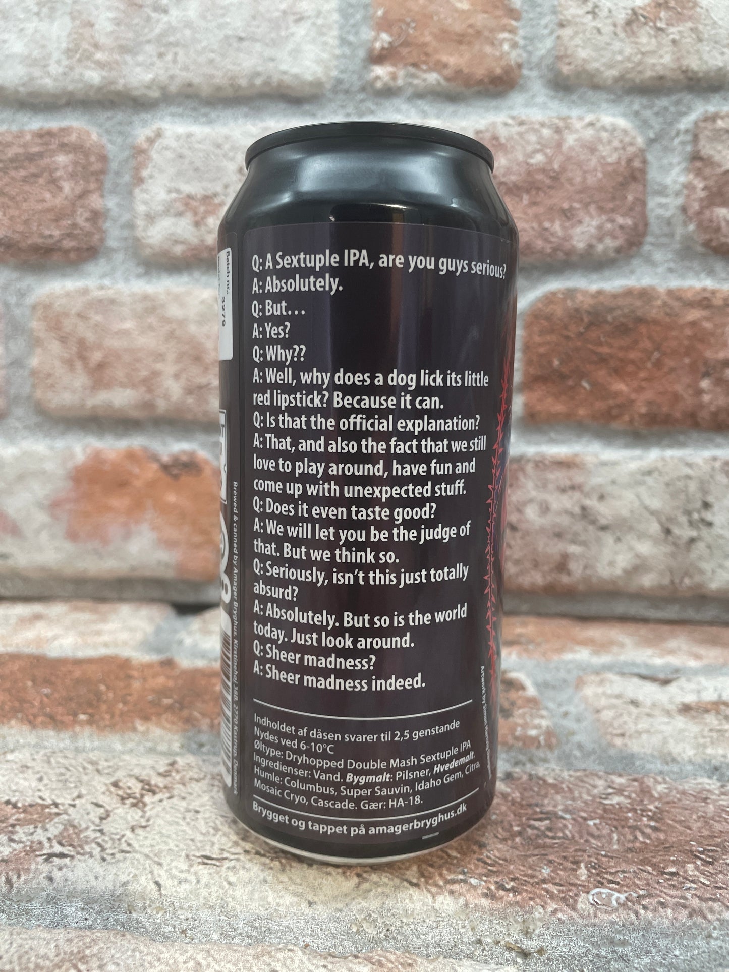 Amager Bryghus Sheer Madness 2025 Stout - 44 CL