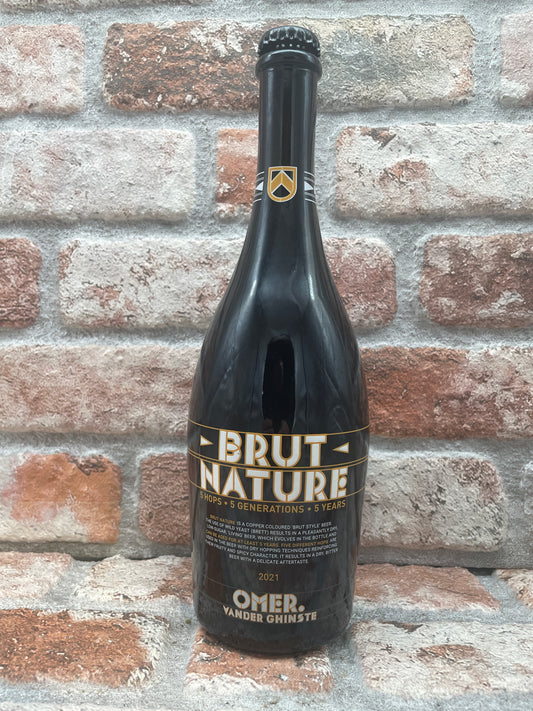 Omer Brut Nature 2021 Champagnebier - 75 CL