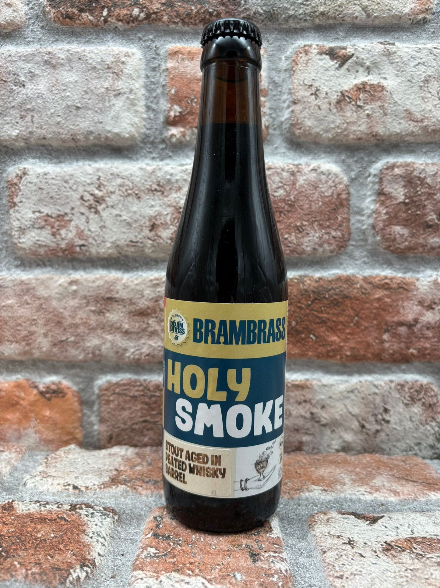 BramBrass Holy Smoke BA Stout – 33 cl