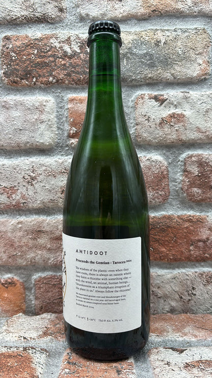 Antidoot Proceeds the Gentian - Tarocco 2024 Wild Ale - 75 CL