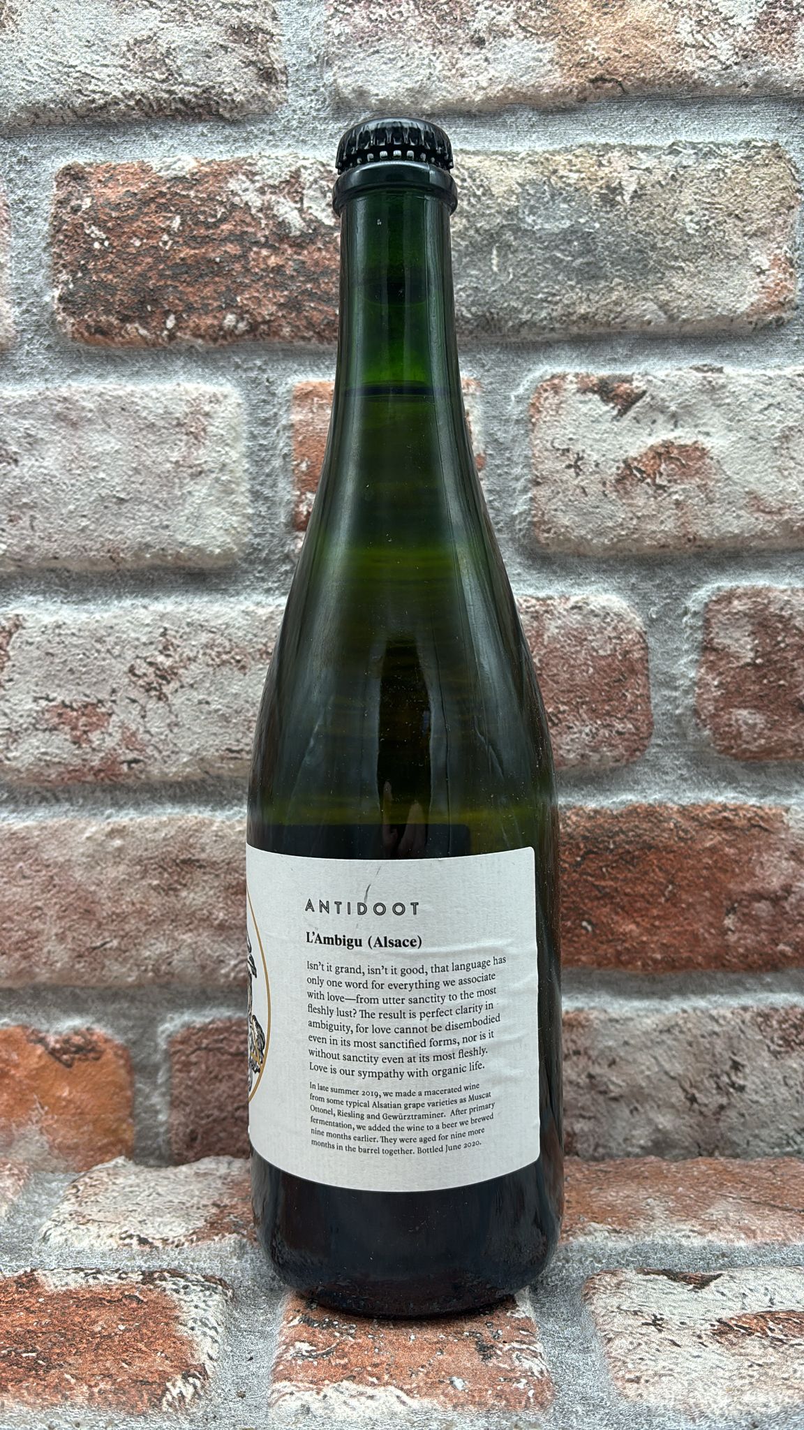 Antidoot L'Ambigu (Alsace) (2019/2020) Sour - 75 CL