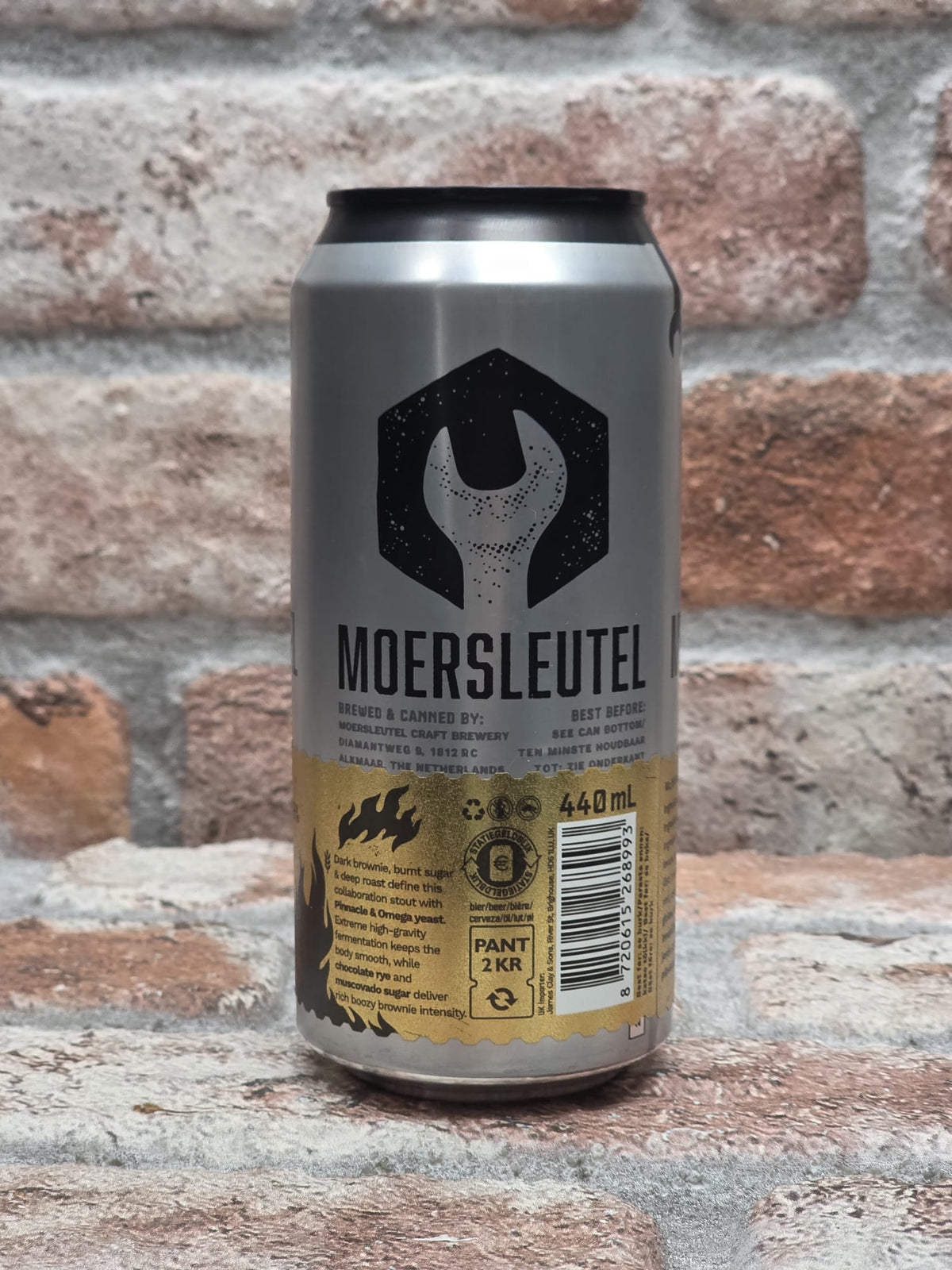 Moersleutel Craft Brewery Extravagant: Ultra High Alcohol Stout - 44 CL