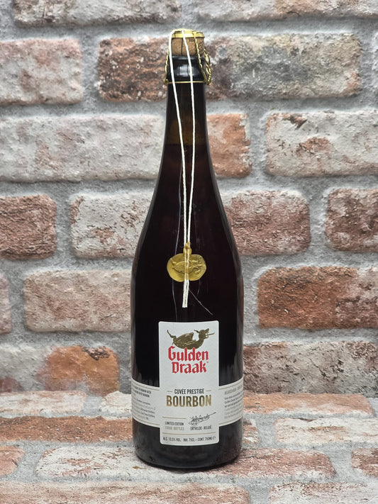 Brouwerij Van Steenberge Gulden Draak Cuvée Prestige Bourbon Lot: N°6 - 2025 Quadrupel - 75 CL