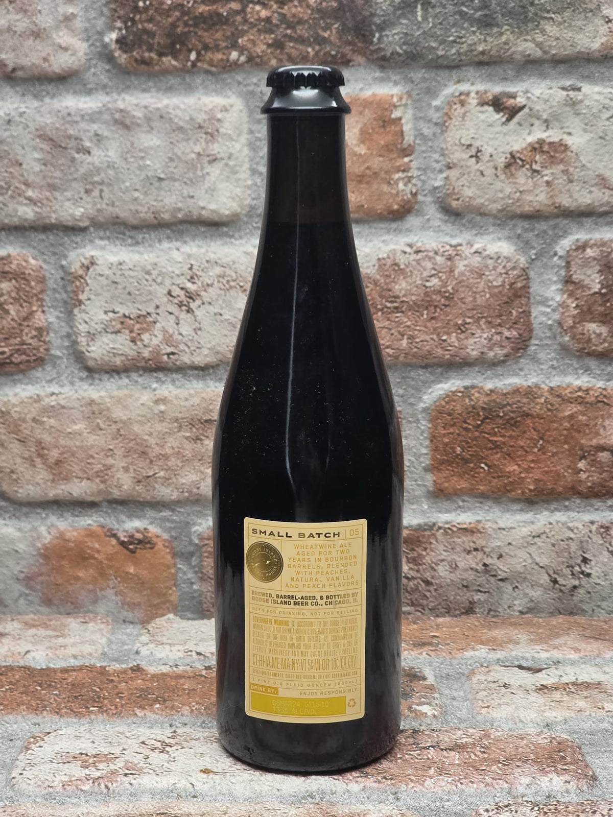 Goose Island Beer Co. Small Batch No. 5: Peaches & Cream Wheatwine Weizen - 50 CL