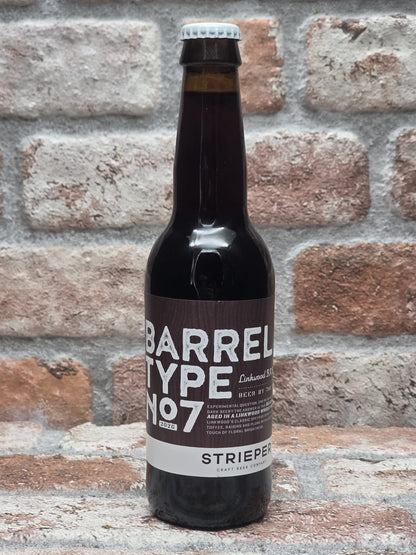 Strieper Craft Beer Company Barreltype No7 Linkwood BA Strong Dark Ale Quadrupel - 33 CL