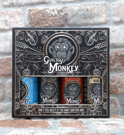 Guilty Monkey Cadeaupakket klein - 33 CL