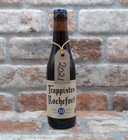 Trappistes Rochefort 10 2021 Quadrupel - 33 CL