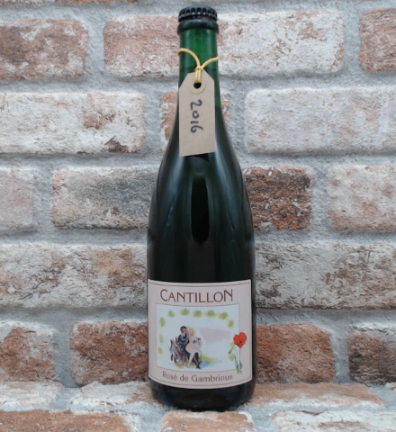 Cantillon Rosé de Gambrinus 2016 Lambiek/Geuze - 75 CL