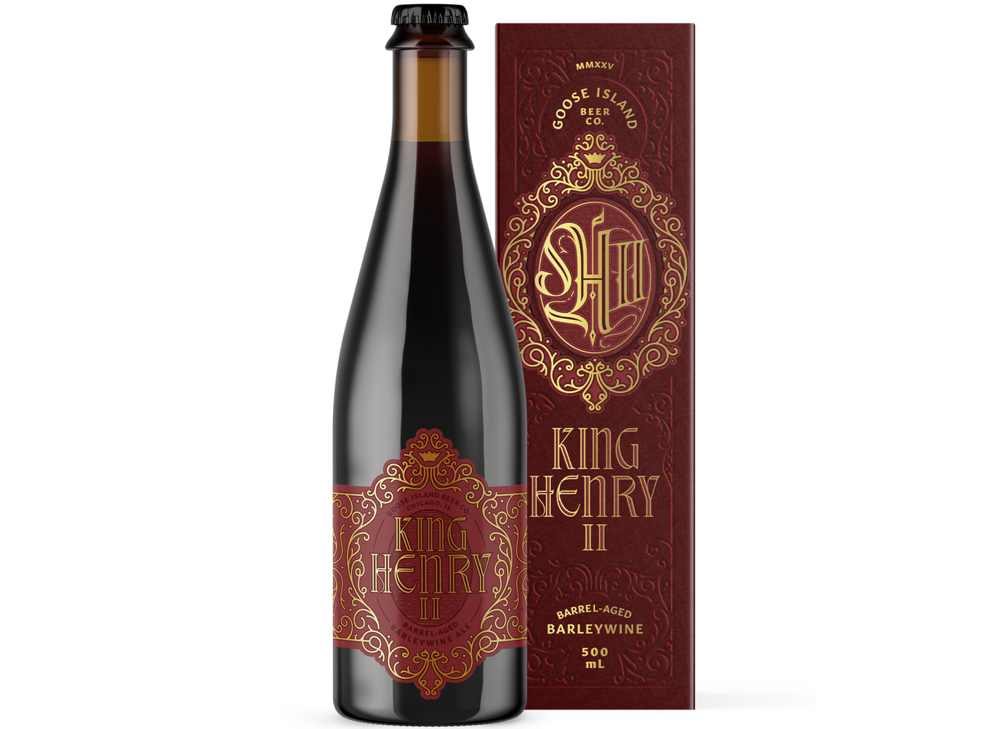 Goose Island King Henri 2 bottle