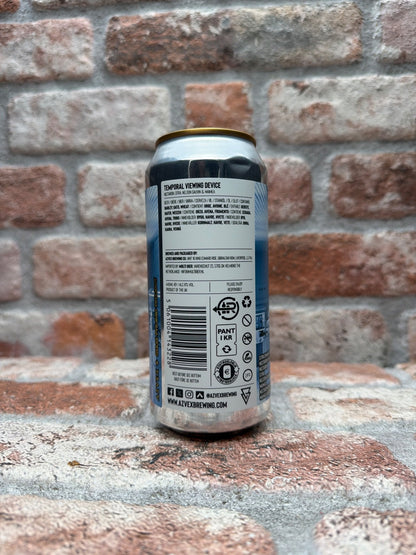 Azvex Brewing Company Temporal Viewing Device — achterkant