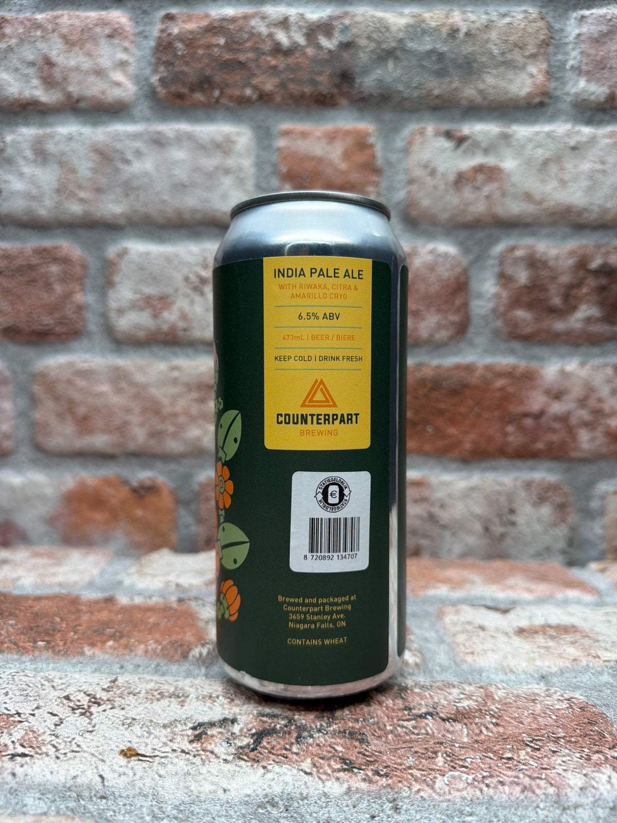 Counterpart Brewing Automatic Flowers — achterkant