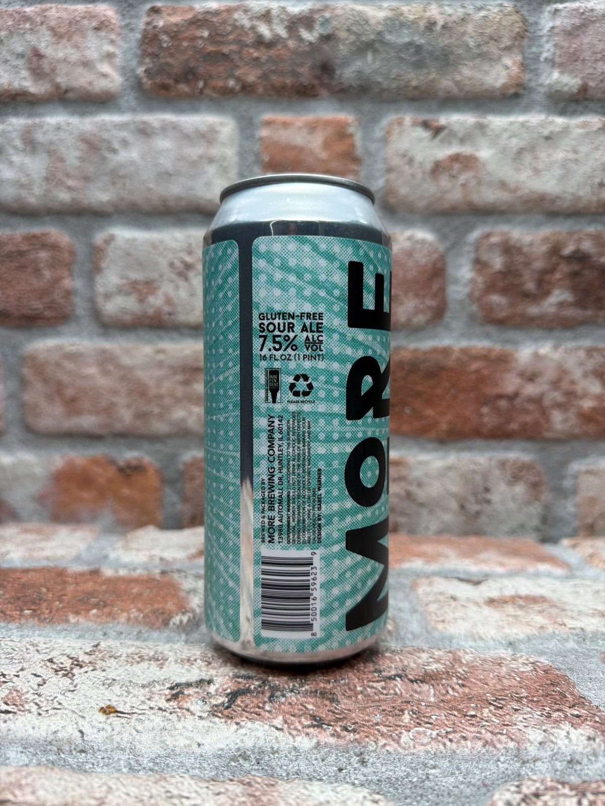 More Brewing Company Lunchbox Legend: Grape — achterkant