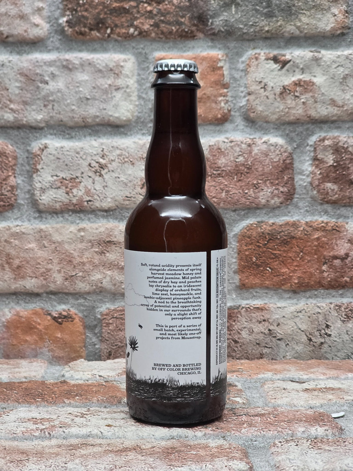Off Color Brewing Hydriad — achterkant