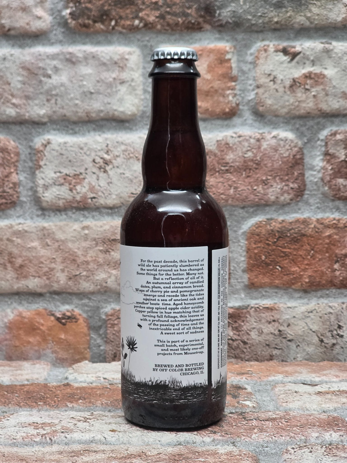 Off Color Brewing All Whiskers Turn Grey — achterkant