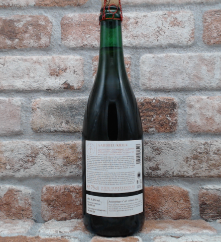 3 Fonteinen Aardbei/Kriek seizoen 18/19 2019 Lambiek/Geuze - 75 CL