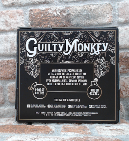 Guilty Monkey Cadeaupakket klein - 33 CL