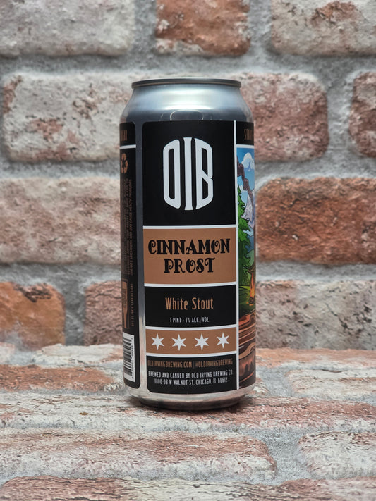 Old Irving Brewing Co. Cinnamon Prost Stout - 47.3 CL (1 pint)