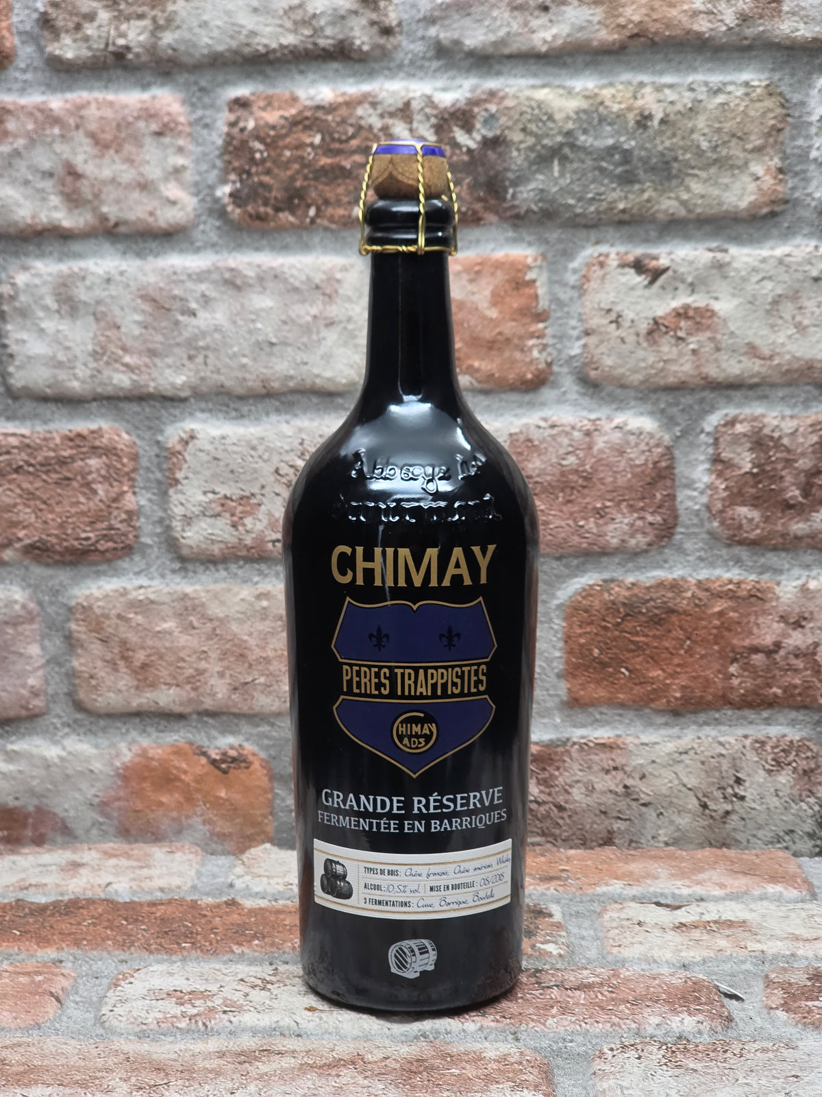 Chimay Grande Réserve Fermentée en Barriques, Whisky (08/2018) Quadrupel - 75 CL