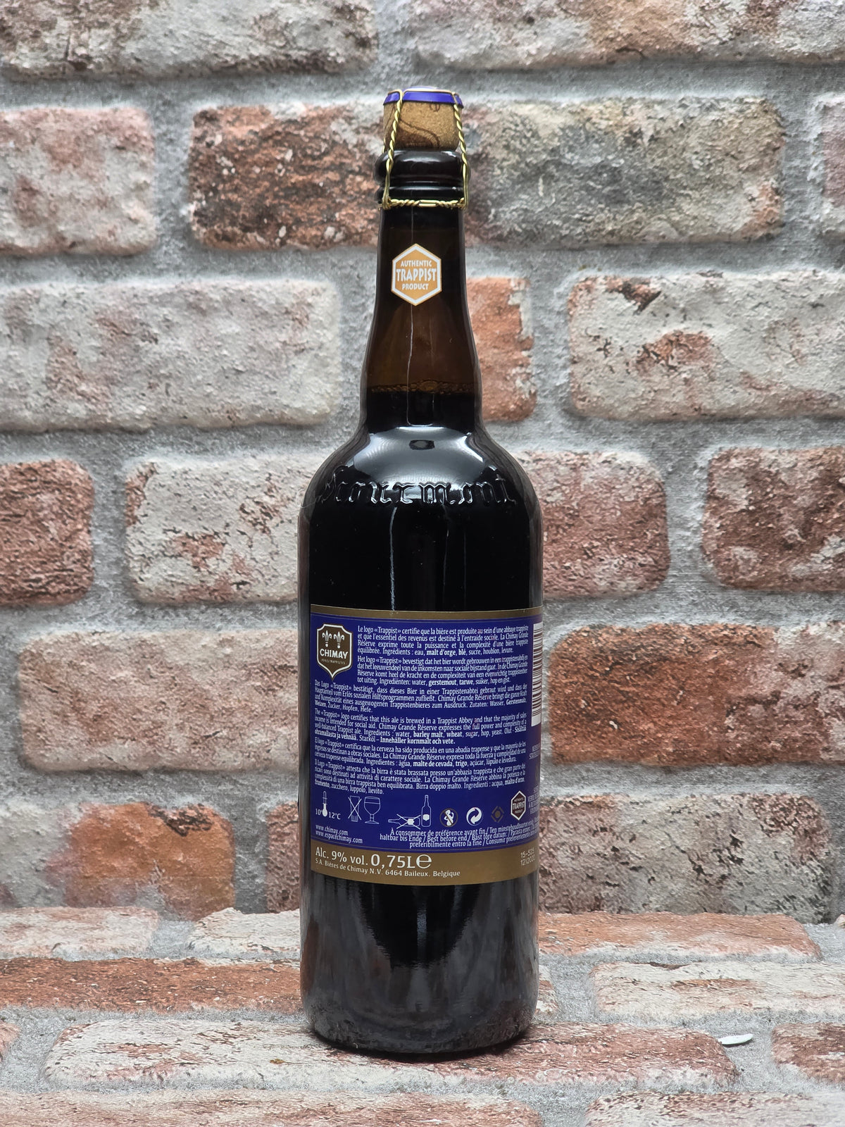 Bières de Chimay Chimay Grande Réserve (Blue) (2015) Quadrupel - 75 CL