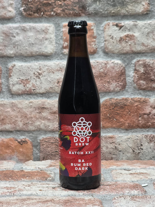 DOT Brew Barrel Aged Rum Red Dark XII Amber - 33 CL