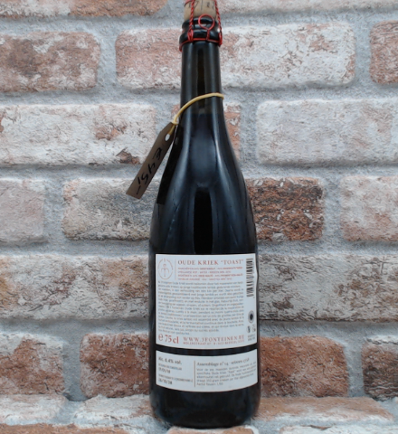 3 Fonteinen Oude Kriek Toast Saison 17/18 2018 - 75 CL