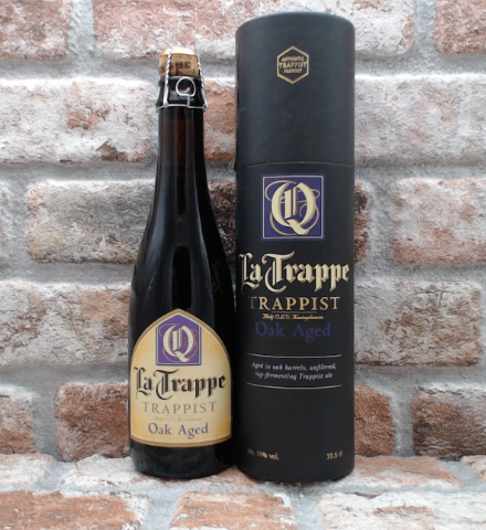 La Trappe Quadrupel Oak Aged Batch 34 – Mit Tube 2018 – 37,5 CL