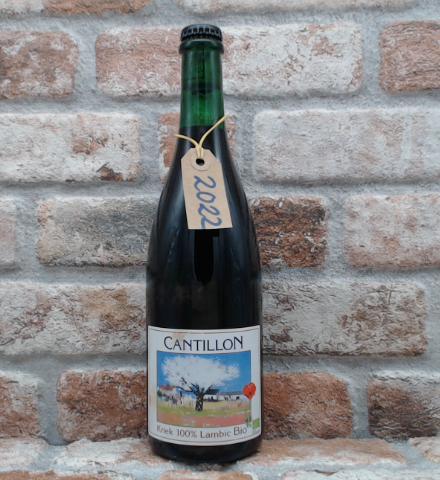 Cantillon Kriek 100% Lambic Bio 2022 Lambiek/Geuze - 75 CL