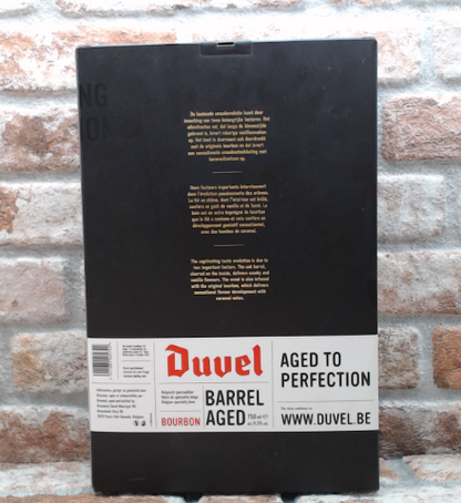 Duvel Barrel Aged Badge #4 Bourbon Including. Glas - 75 CL