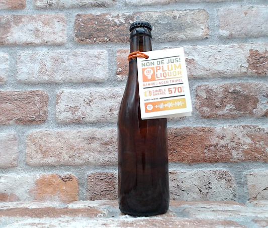 100 Watt Non de Jus! Plum liquor Tripel - 33 CL