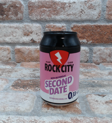 Rock City Non-Alcoholic Second Date IPA – 33 CL