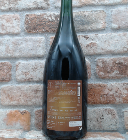 3 Fonteinen Oude Geuze Cuvée Armand & Gaston Vintage 2018 Lambiek/Geuze - 1.5 L