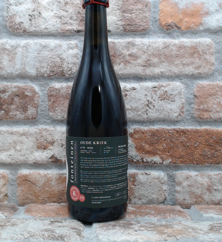 3 Fonteinen Oude Kriek Geturfd seizoen 19|20 2019 Lambiek/Geuze - 75 CL