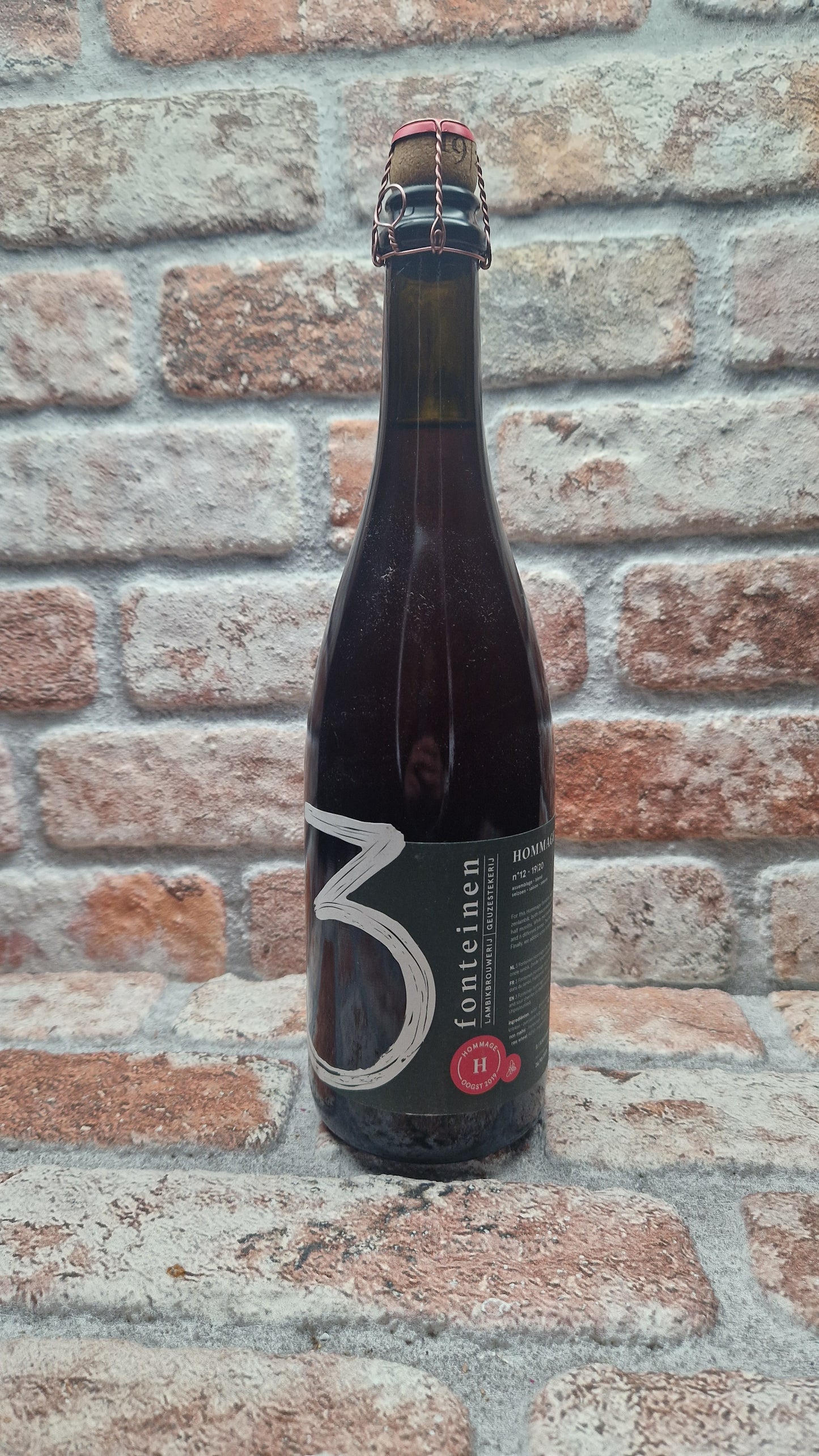 3 Fonteinen Hommage (Season 19/20) 2019 Lambiek/Geuze - 75 CL