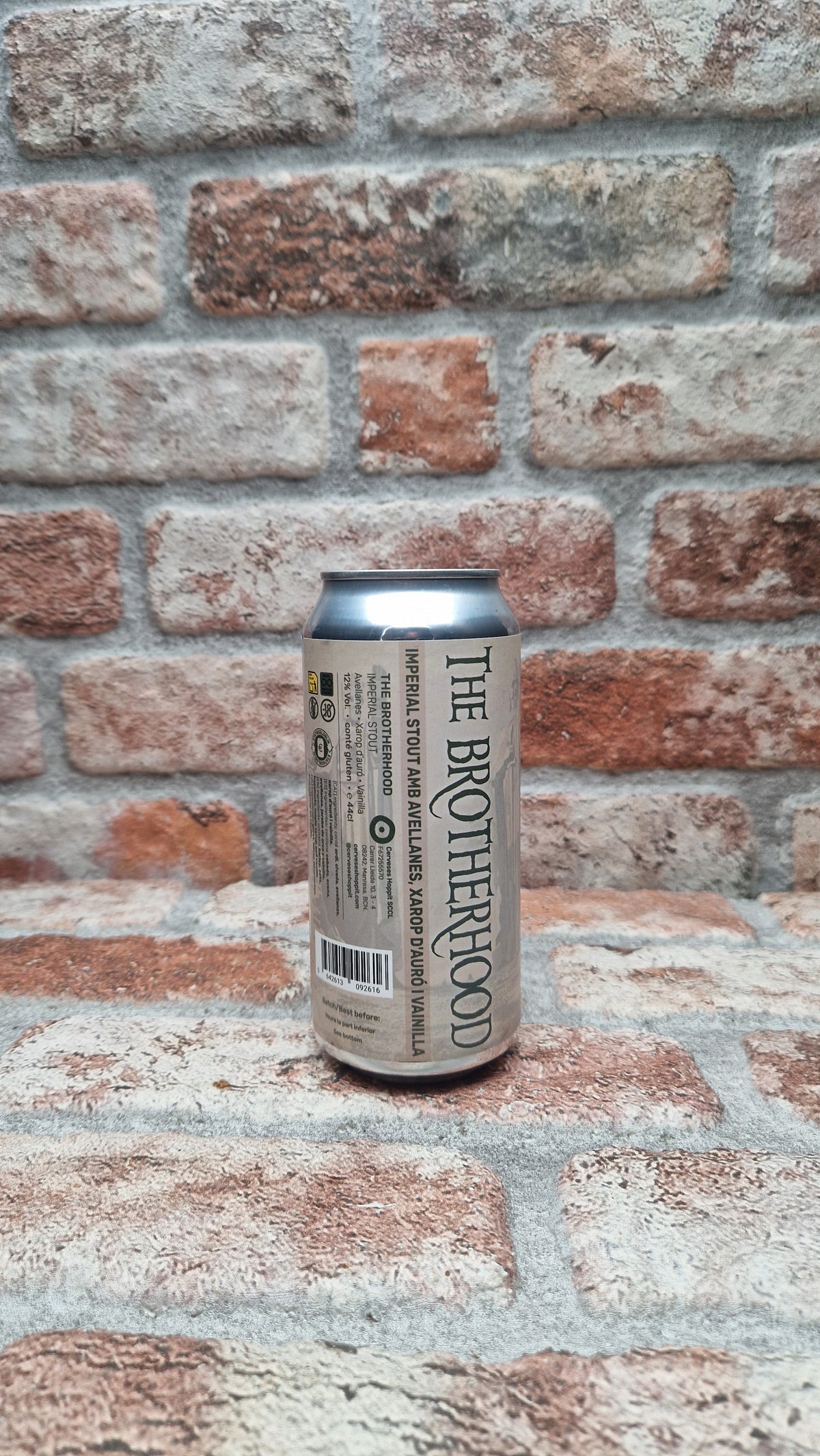 Cerveses Hoppit THE BROTHERHOOD Stout - 44 CL