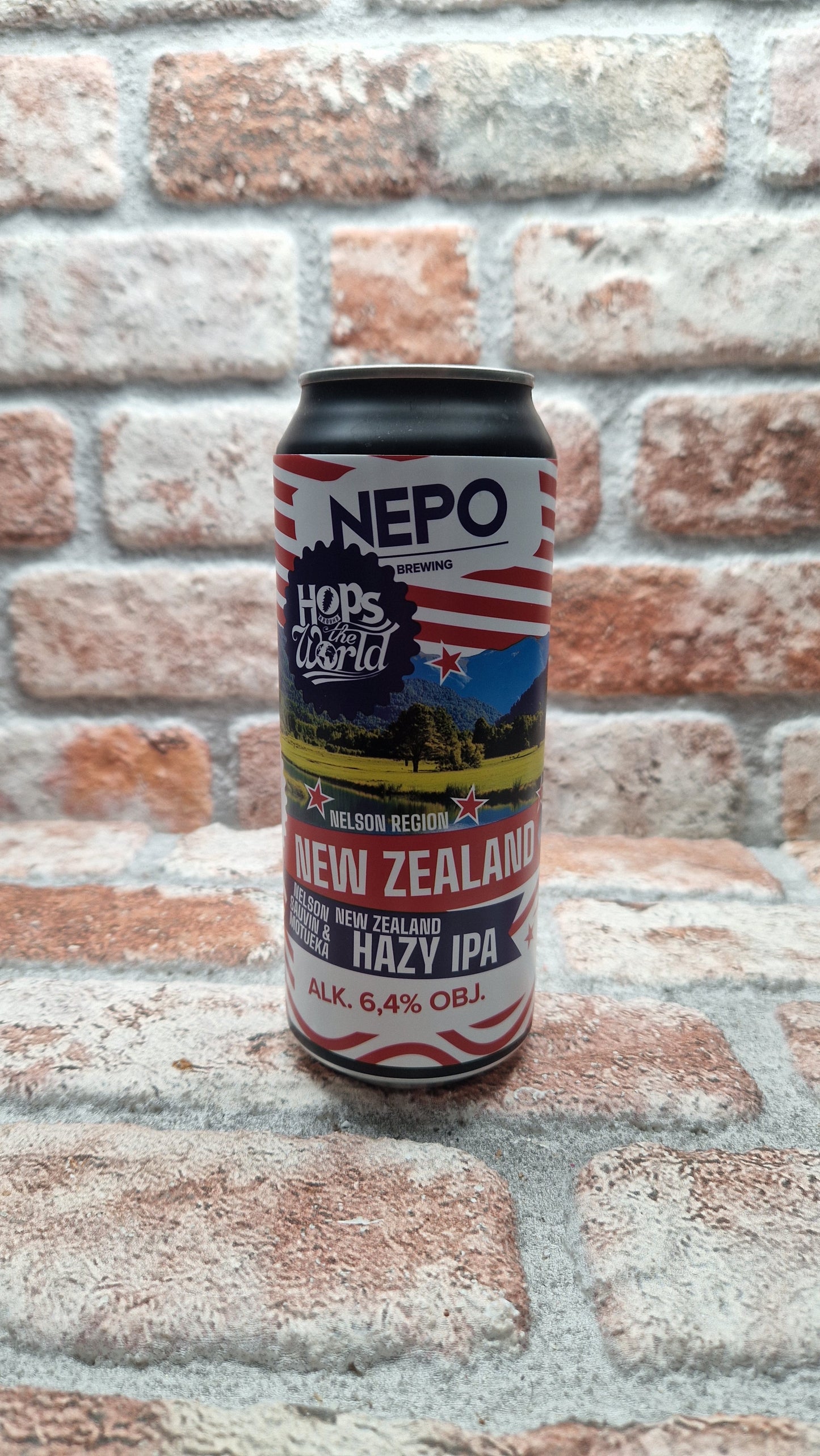 Nepo Hops Around the World - Neuseeland - Nectaron, Nelson Sauvin, Rakau IPA - 50 CL