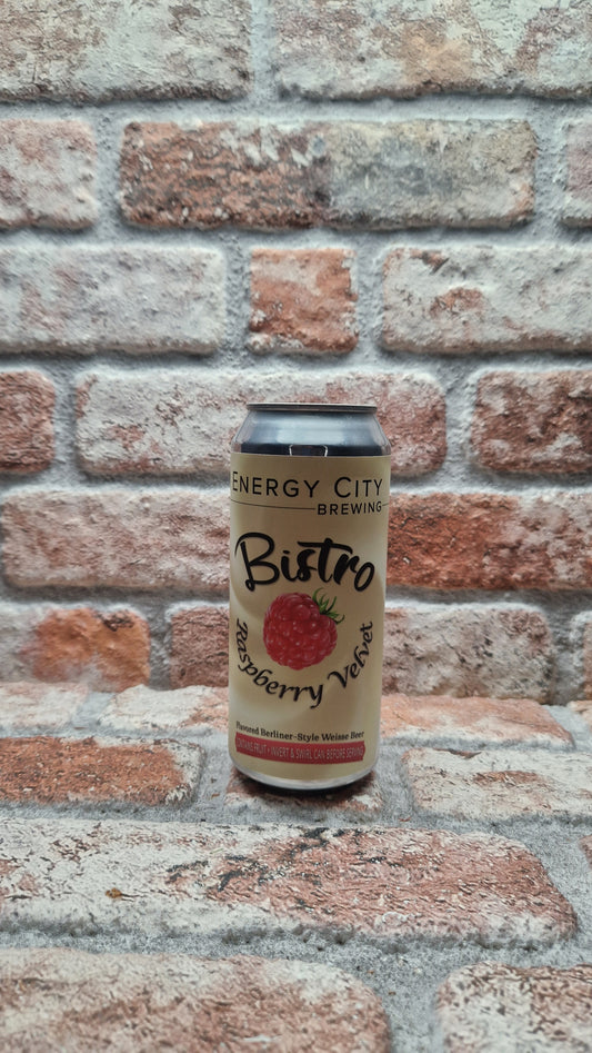 Energy City Brewing Bistro Raspberry Velvet Sour - 47.3 CL (1 pint)
