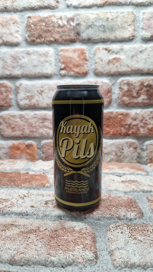 Riverlands Kayak Pils Pilsner – 47,3 CL (1 Pint)