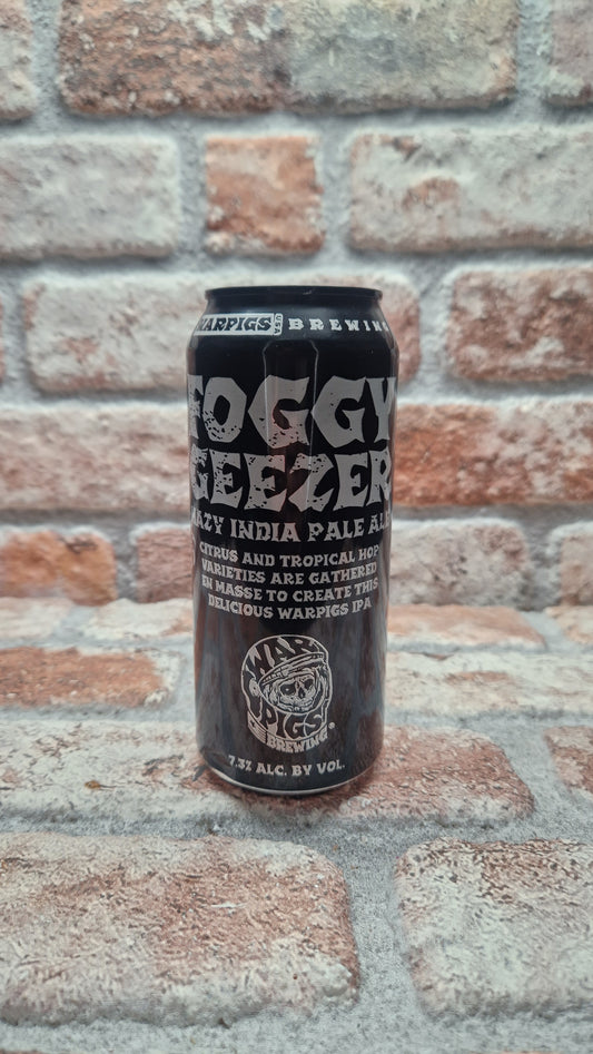 WarPigs USA Brewing Foggy Geezer NEIPA - 47.3 CL (1 pint)