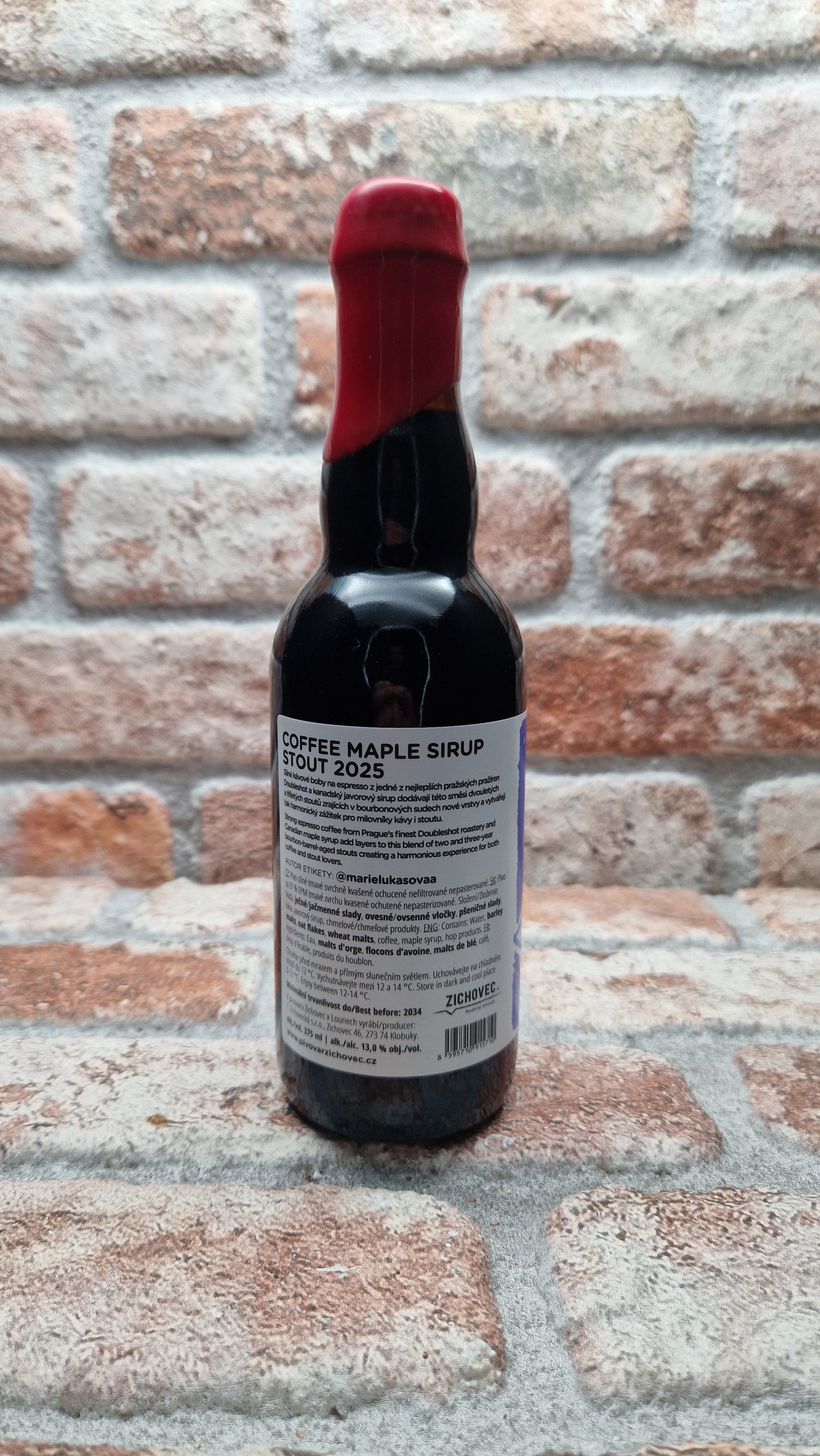 Rodinný Pivovar Zichovec Coffee Maple Syrup Stout 2025 Stout - 37.5 CL