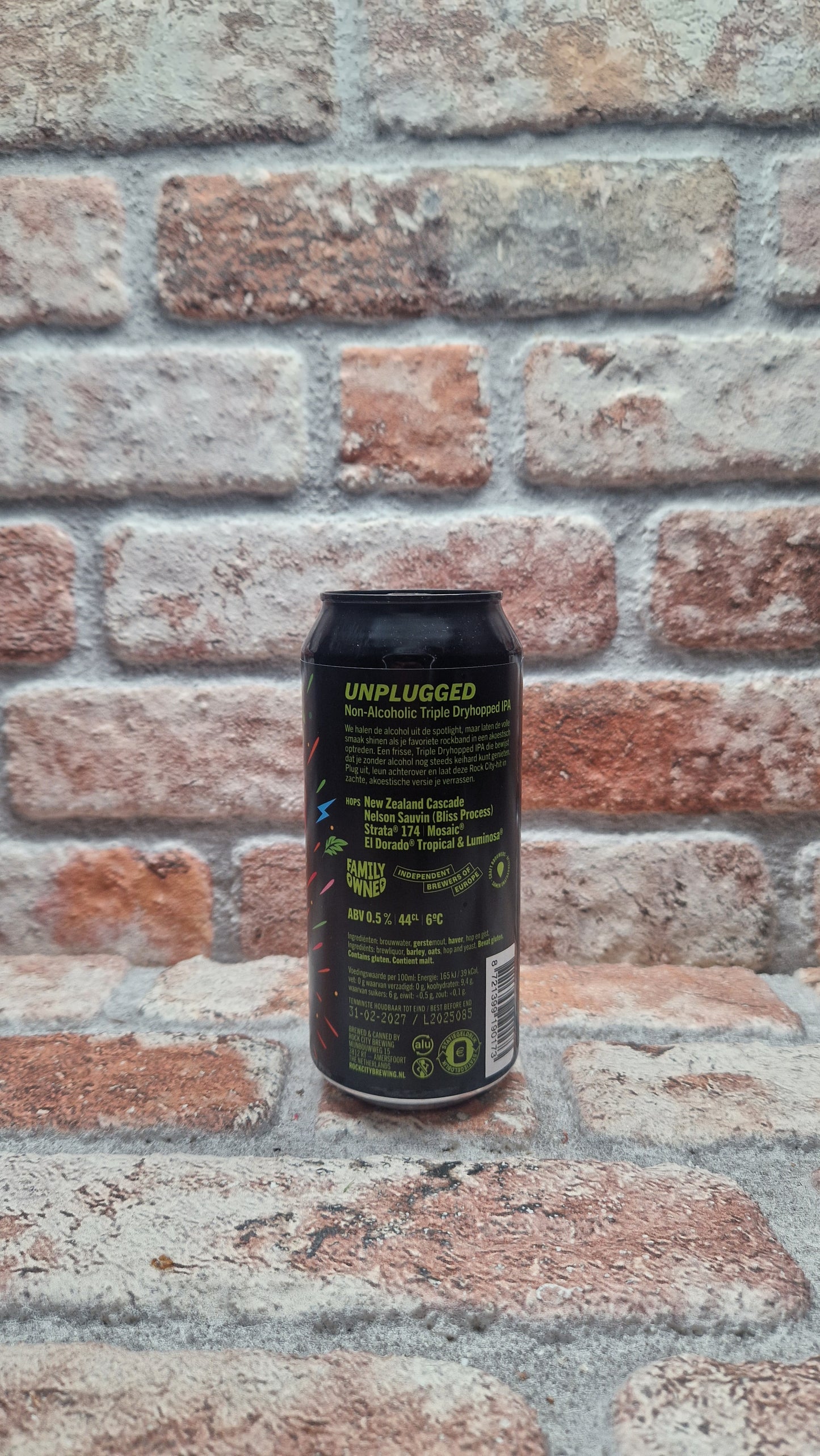 Rock City Brewing Unplugged 0.5 Blond - 44 CL