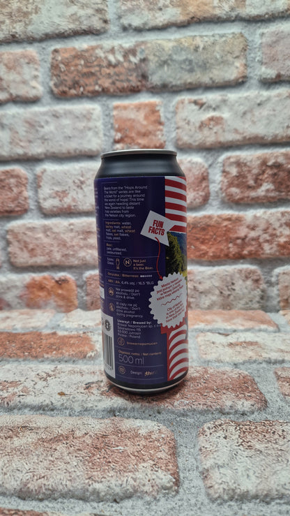Nepo Hops Around the World - Neuseeland - Nectaron, Nelson Sauvin, Rakau IPA - 50 CL