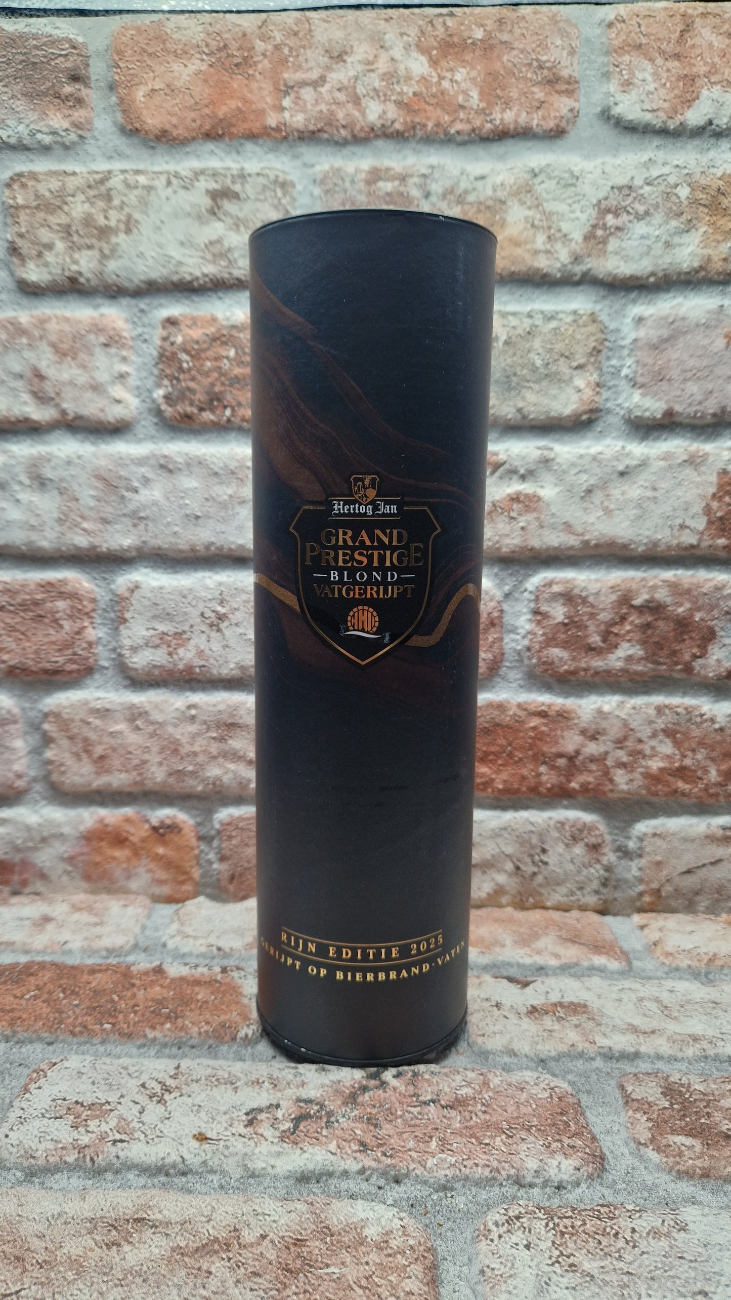 Hertog Jan Grand Prestige Blond Vatgerijpt 2025: gerijpt op Bierbrand-vaten Weizen - 75 CL