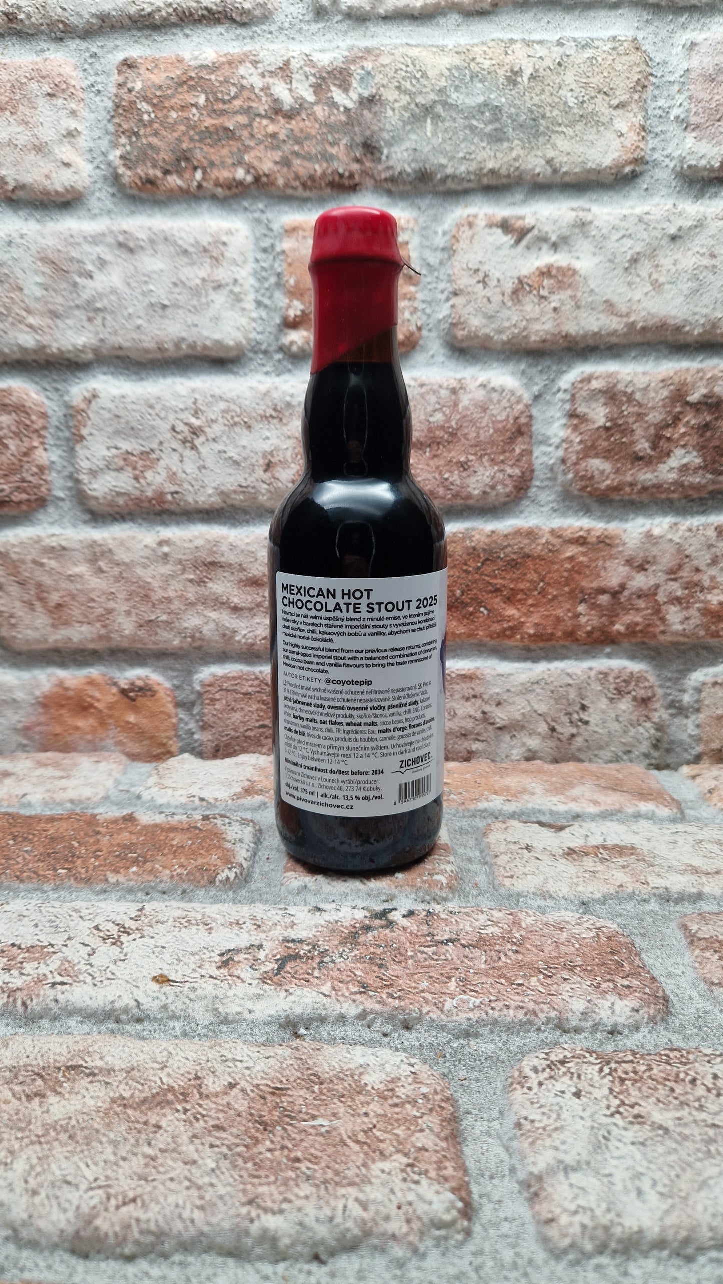 Rodinný Pivovar Zichovec Mexian Hot Chocolate 2025 Stout - 37,5 CL