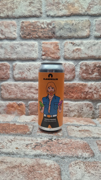Clandestin Beer CHUCK MAORIS IPA - 50 CL