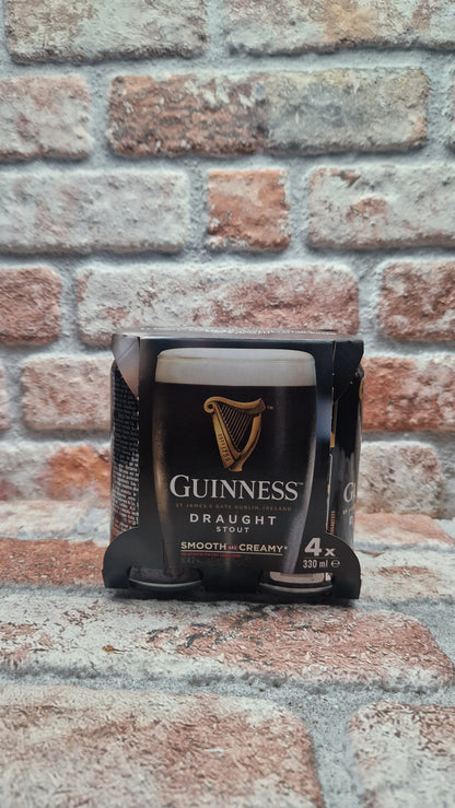 Guinness Draught Stout 4-pack - 33 CL