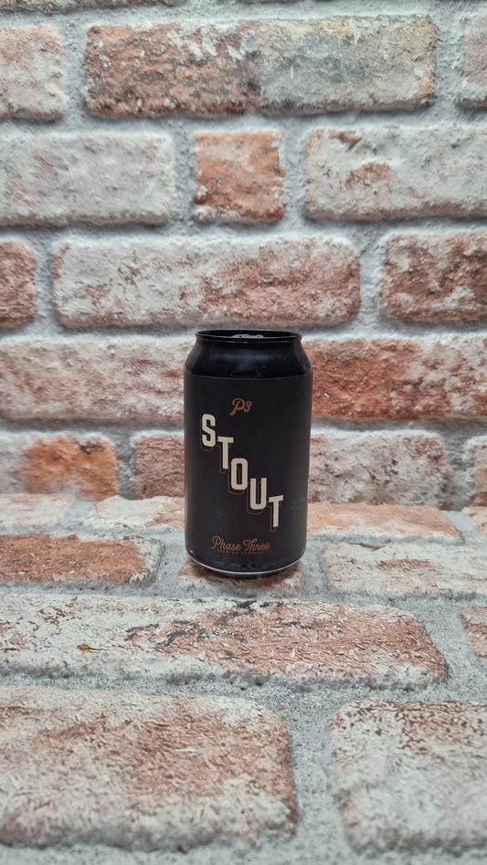 Phase Three Brewing Phase 3 P3 Oatmeal Stout - 33 CL