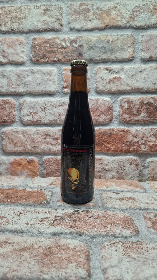 De Struise Brouwers Black Damnation 33 A.K.A. Masters of Darkness III (BA Islay peated whisky) Stout - 33 CL