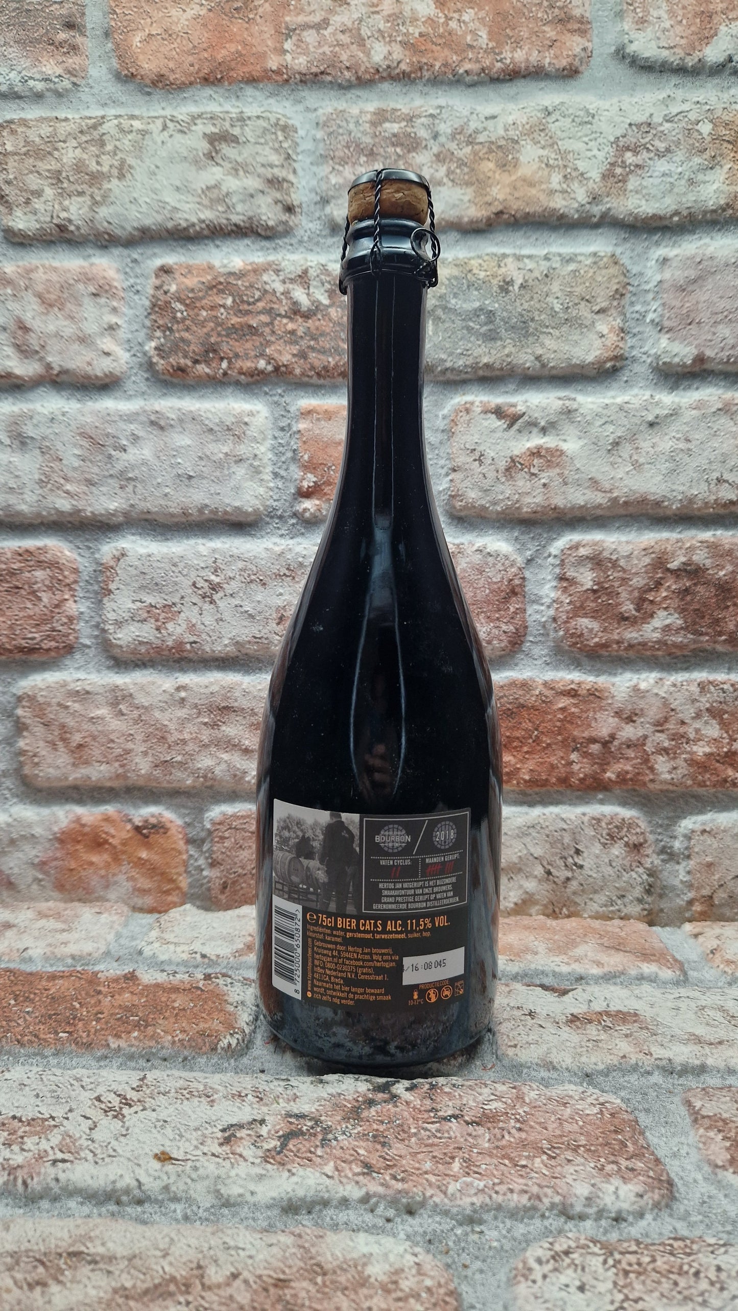 Hertog Jan Grand Prestige Vatgerijpt Bourbon (2018) Barleywine zonder doos - 75 CL