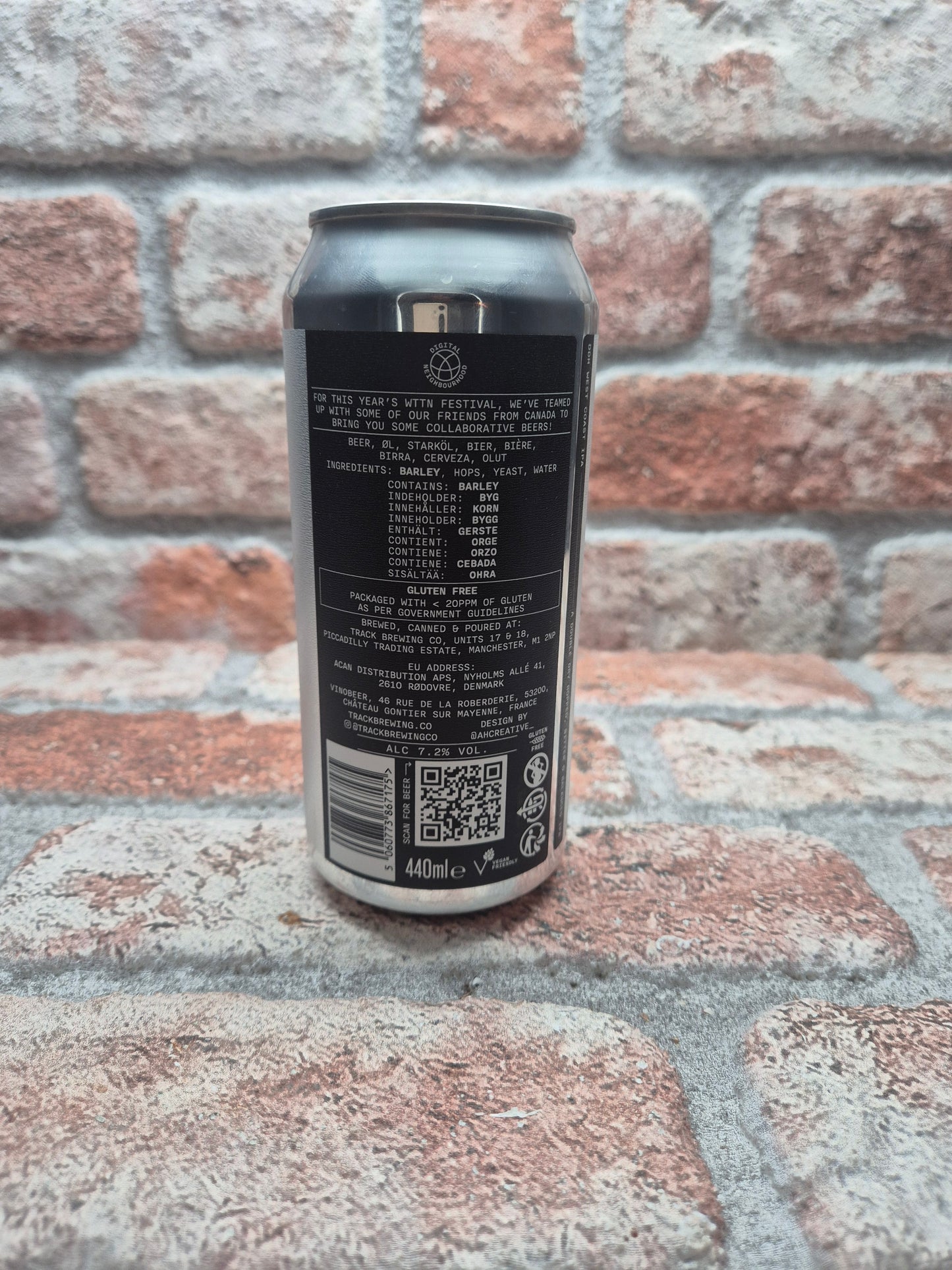Track Brewing Company Ouest IPA - 44 CL